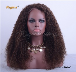 18in Afro Curly Full Lace Wig
