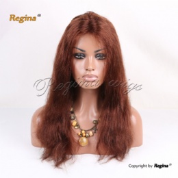 16in Natural Straight Lace Front Wig